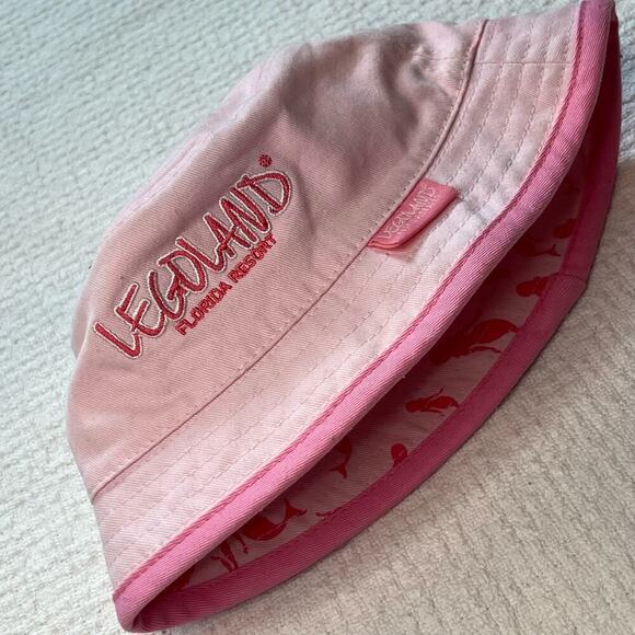 Legoland Bucket Sun Hat - Toddler - Pink Mermaid - Vacation - Picture 3 of 6